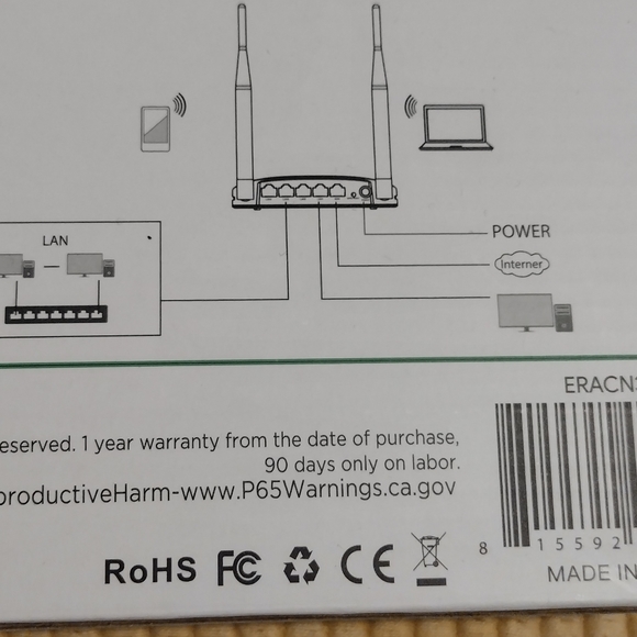 NIB WIFI Router - Picture 7 of 8
